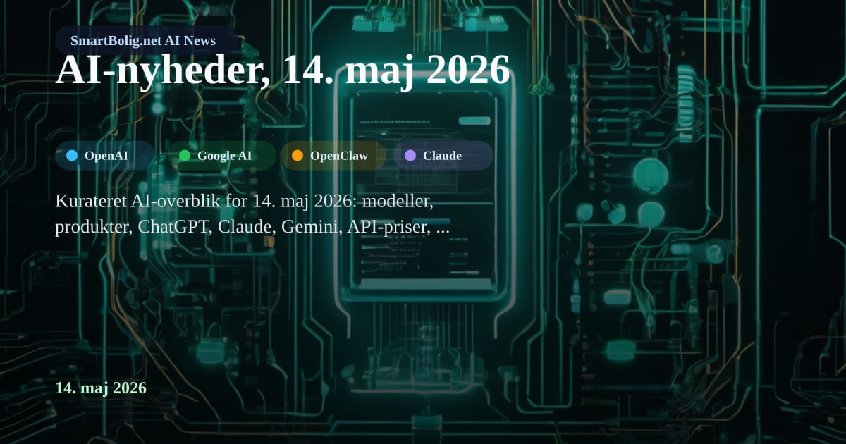 Redaktionelt AI-nyhedsbillede om OpenAI, Google AI, OpenClaw, Claude Code, Gemini CLI