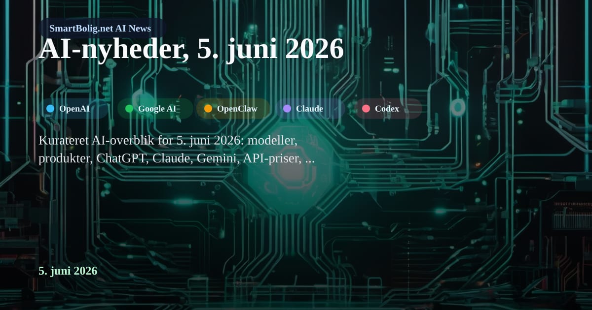Redaktionelt AI-nyhedsbillede om OpenAI, Google AI, OpenClaw, Claude Code, OpenAI Codex, Gemini CLI