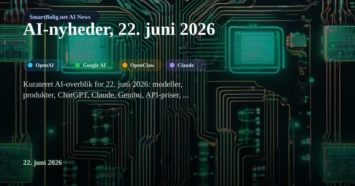 Redaktionelt AI-nyhedsbillede om OpenAI, Google AI, OpenClaw, Claude Code, Gemini CLI