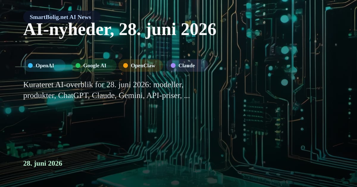 Redaktionelt AI-nyhedsbillede om OpenAI, Google AI, OpenClaw, Claude Code, Gemini CLI