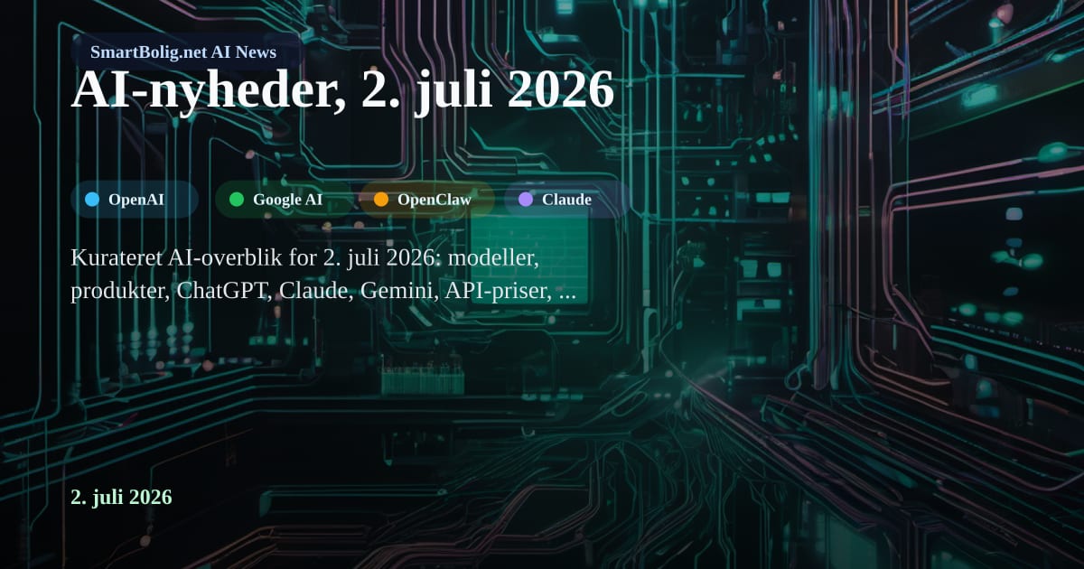 Redaktionelt AI-nyhedsbillede om OpenAI, Google AI, OpenClaw, Claude Code, Gemini CLI