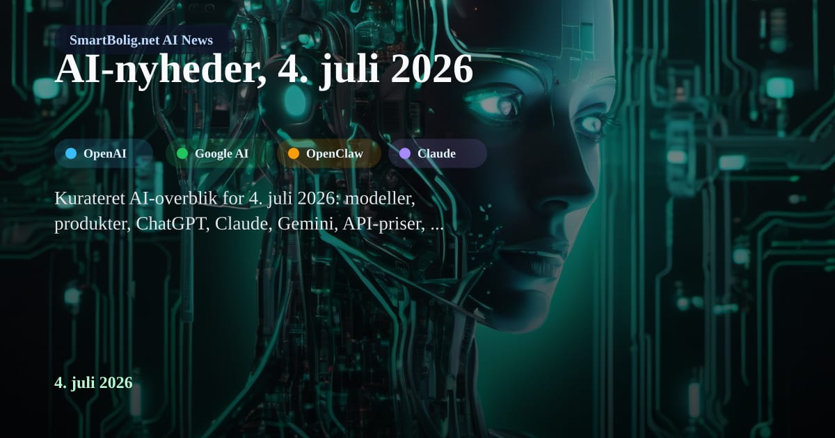 Redaktionelt AI-nyhedsbillede om OpenAI, Google AI, OpenClaw, Claude Code, Gemini CLI